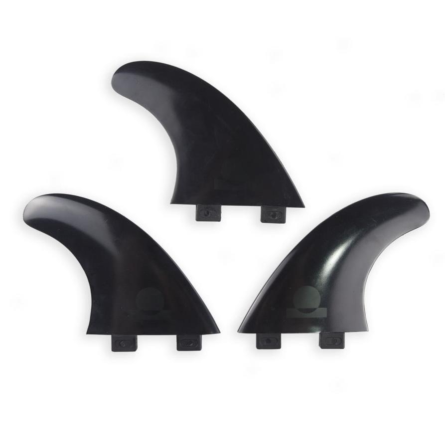 Summer vibes Session Thruster Fins (set of 3) L/XL Dual Tab FCS1