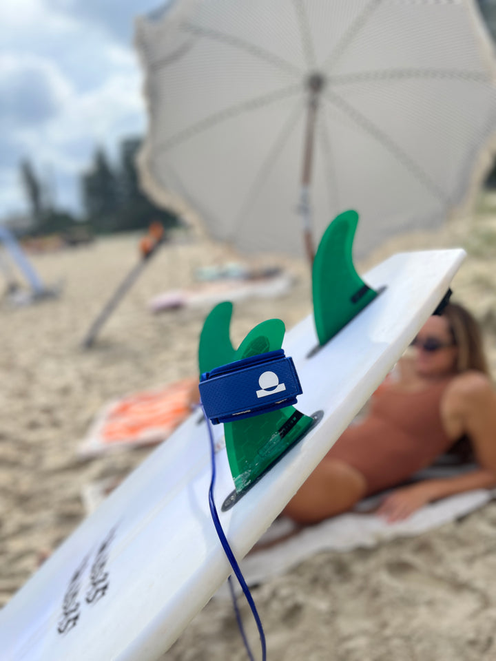 Summer vibes Session 6ft Surfboard leash - Blue