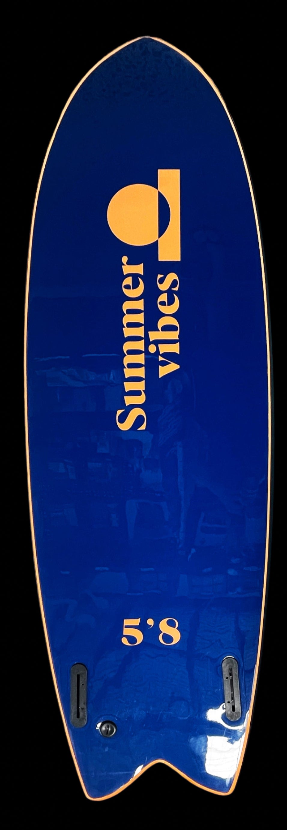 Summer vibes Limited Edition Softboard Fish 5'8 - Green/Gold
