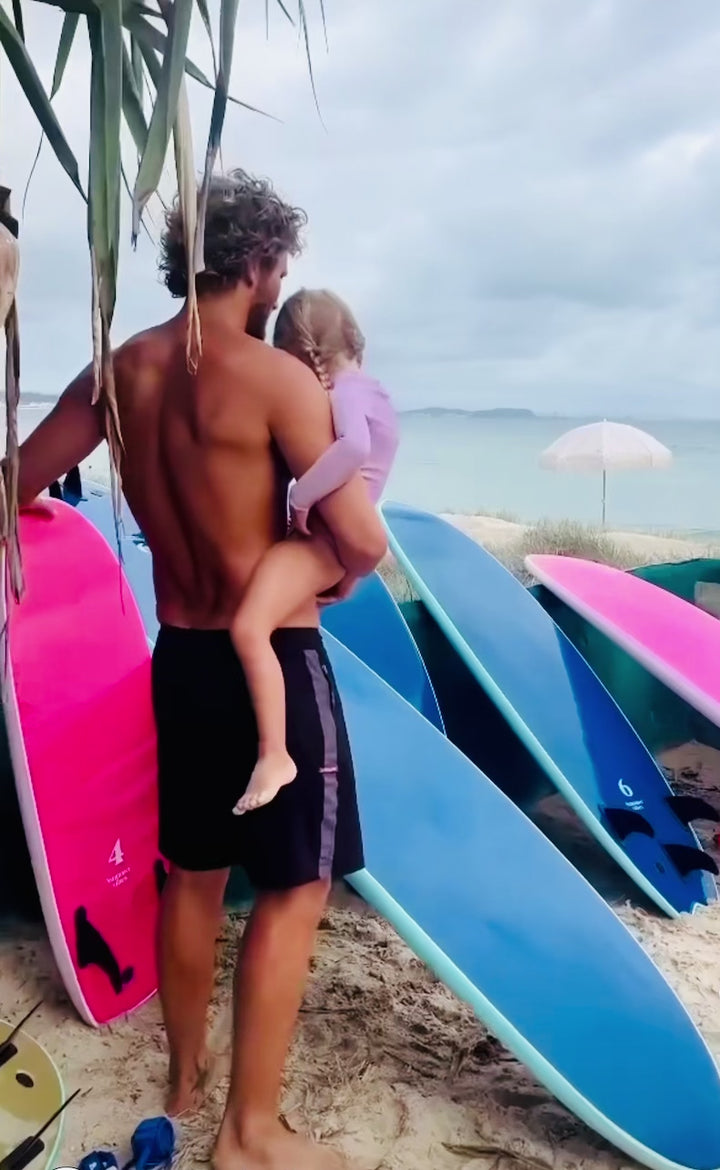 Summer vibes Grom 4' Softboard - Blue